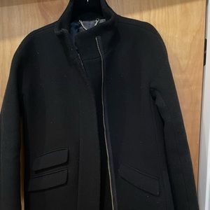 J crew cocoon wool coat